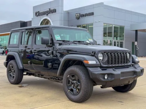 Black 2026 Jeep Wrangler Sport for sale in Gulfport, MS