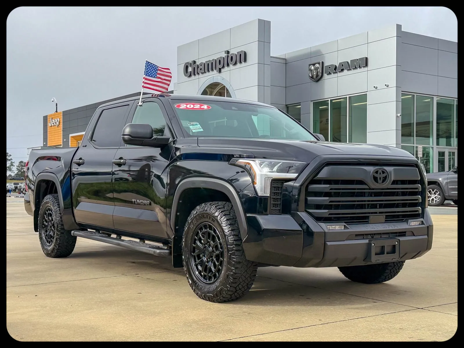 Black 2024 Toyota Tundra SR5 for sale in Gulfport, MS
