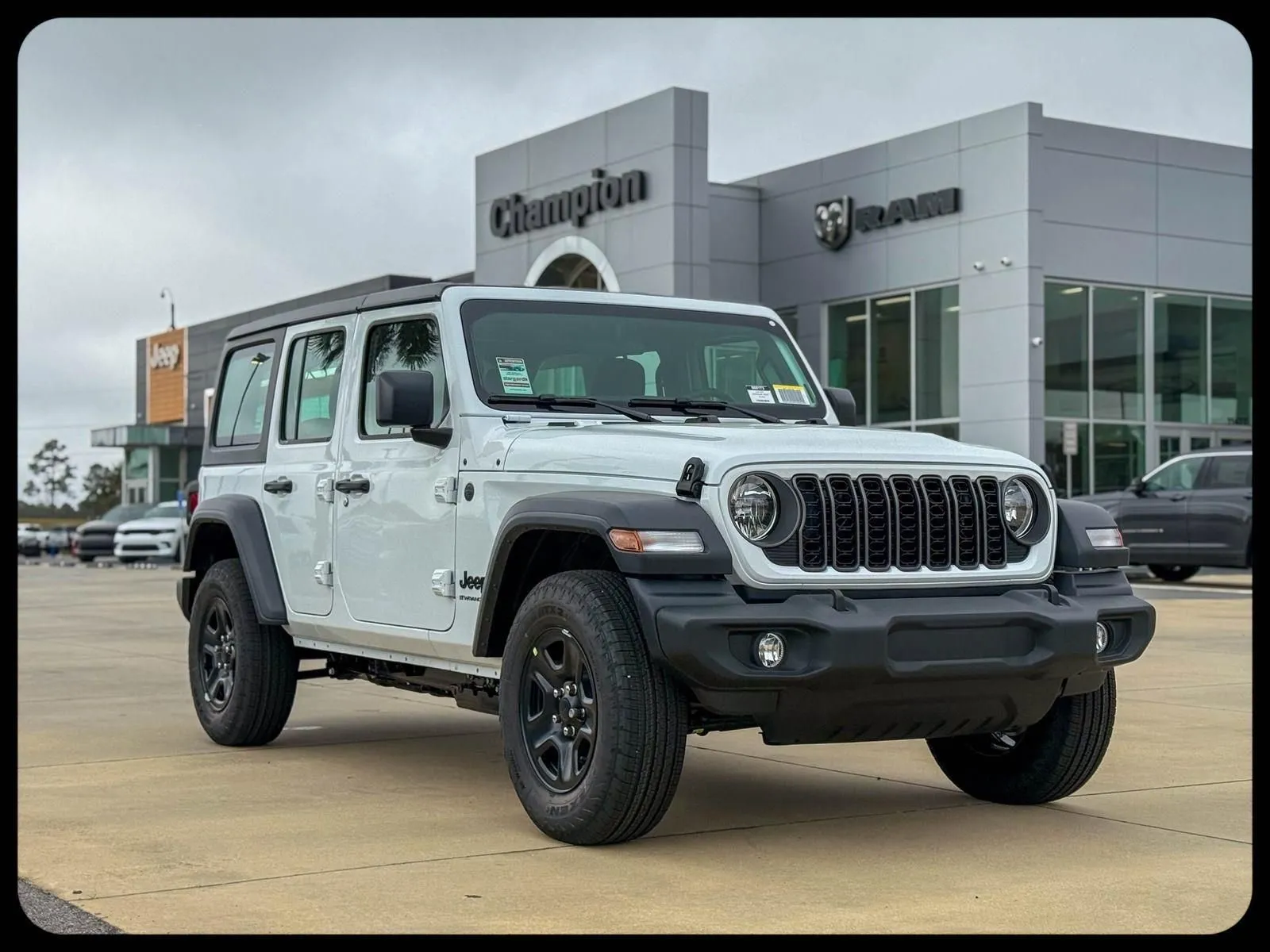 White 2026 Jeep Wrangler Sport for sale in Gulfport, MS