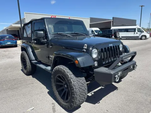 Black 2015 Jeep Wrangler Sahara for sale in Gulfport, MS