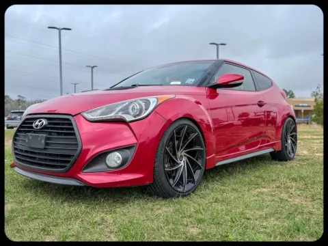 Red 2016 Hyundai Veloster Turbo for sale in Gulfport, MS