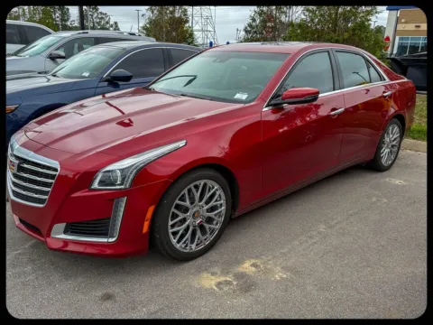 Red 2019 Cadillac CTS Sedan Luxury RWD for sale in Gulfport, MS