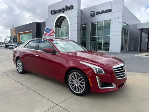Red 2019 Cadillac CTS Sedan Luxury RWD for sale in Gulfport, MS