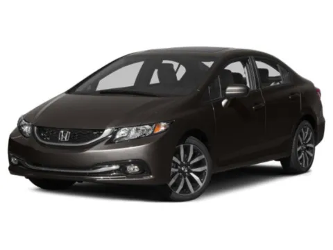 Gray 2015 Honda Civic Sedan EX-L for sale in Gulfport, MS