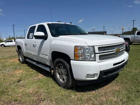 White 2013 Chevrolet Silverado 1500 LTZ for sale in Gulfport, MS