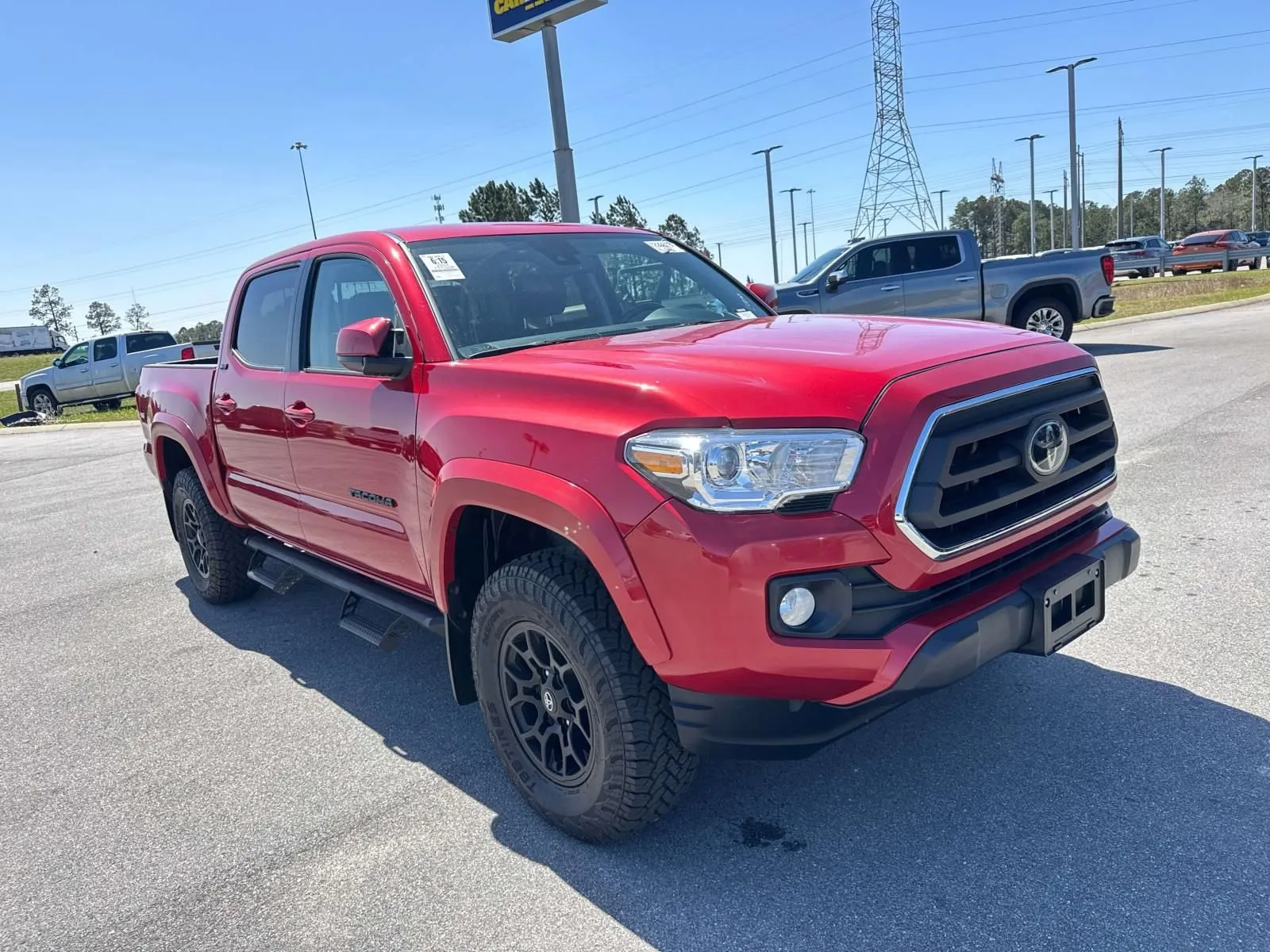 Red 2022 Toyota Tacoma SR5 for sale in Gulfport, MS