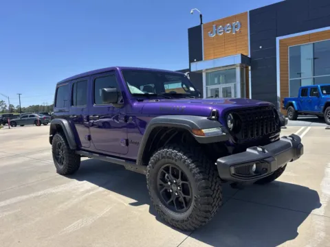 Purple 2026 Jeep Wrangler Willys for sale in Gulfport, MS
