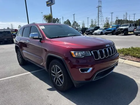 Red 2021 Jeep Grand Cherokee Limited for sale in Gulfport, MS