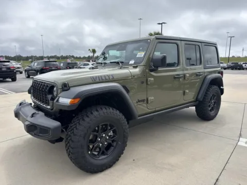 Another view of 2026 Jeep Wrangler Willys for sale in Gulfport, MS at Champion Chrysler Dodge Jeep Ram