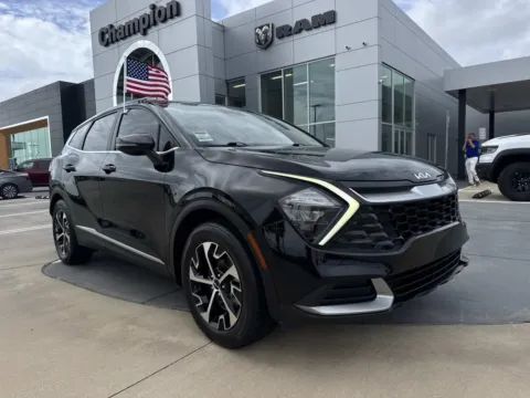 Black 2023 Kia Sportage EX for sale in Gulfport, MS