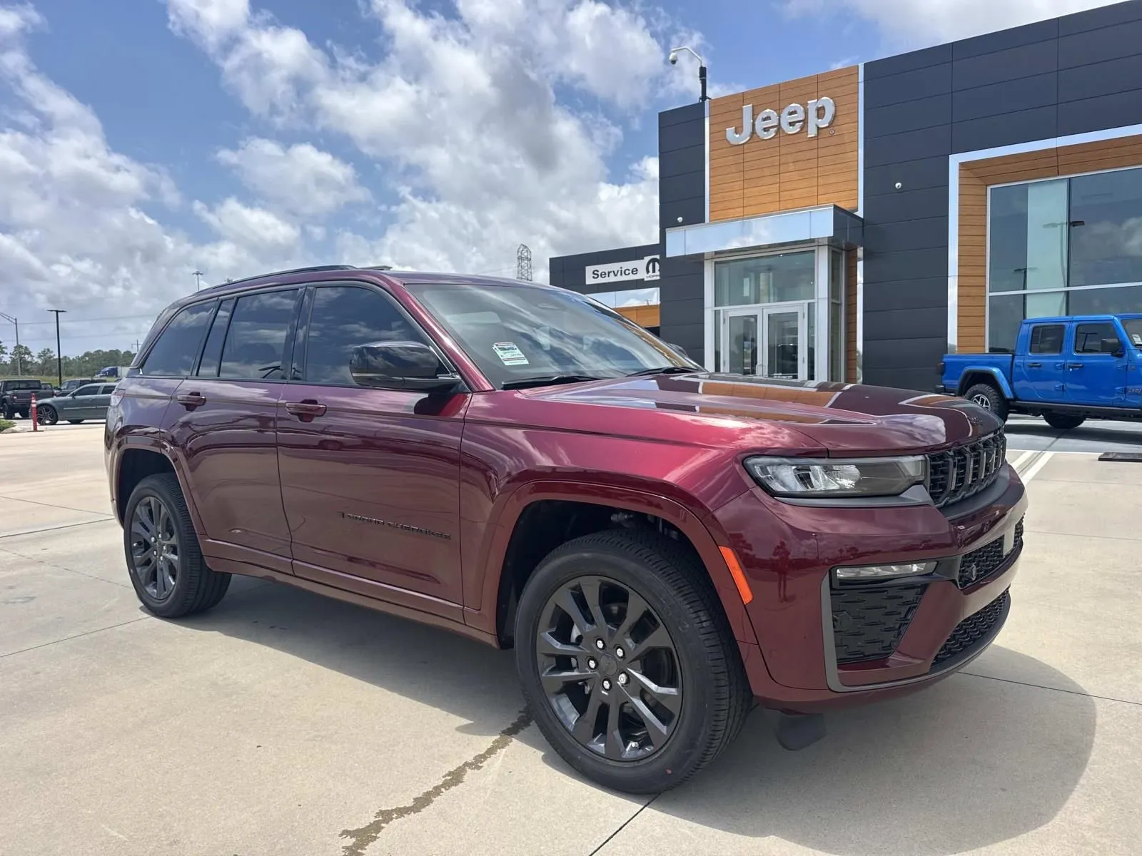 Red 2026 Jeep Grand Cherokee Limited Reserve for sale in Gulfport, MS