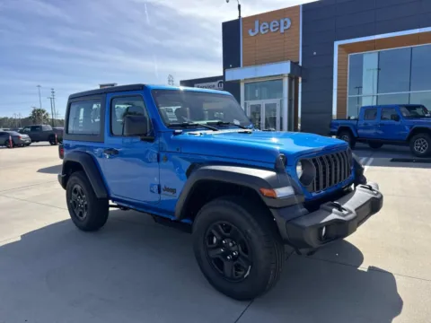 Blue 2026 Jeep Wrangler Sport for sale in Gulfport, MS