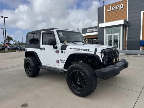White 2018 Jeep Wrangler JK Sport S for sale in Gulfport, MS