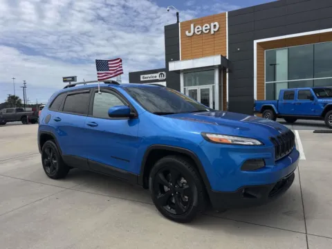 Blue 2018 Jeep Cherokee Latitude for sale in Gulfport, MS