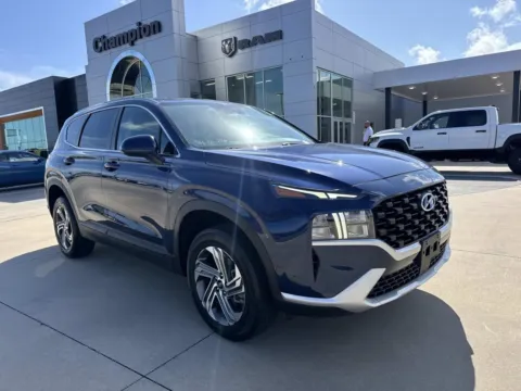 Blue 2021 Hyundai Santa Fe SE for sale in Gulfport, MS