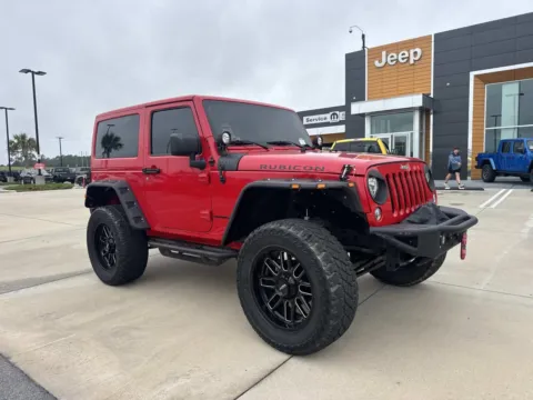 Red 2017 Jeep Wrangler Rubicon for sale in Gulfport, MS
