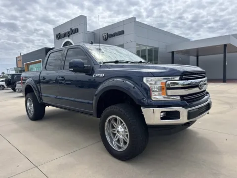 Blue 2018 Ford F-150 LARIAT for sale in Gulfport, MS