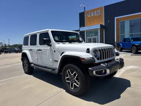 White 2026 Jeep Wrangler Sahara for sale in Gulfport, MS