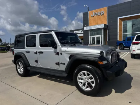 Silver 2023 Jeep Wrangler Sport S for sale in Gulfport, MS