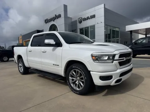 White 2019 Ram 1500 Laramie for sale in Gulfport, MS