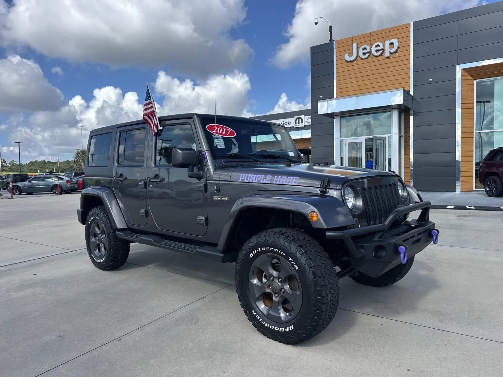 Gray 2017 Jeep Wrangler Unlimited Freedom for sale in Gulfport, MS