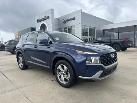 Blue 2022 Hyundai Santa Fe SE for sale in Gulfport, MS