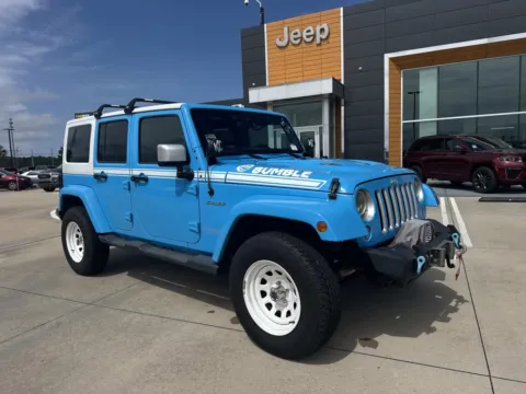 Blue 2017 Jeep Wrangler Unlimited Chief Edition for sale in Gulfport, MS