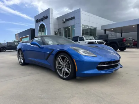 Blue 2016 Chevrolet Corvette Z51 2LT for sale in Gulfport, MS