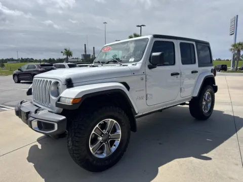 Another view of 2021 Jeep Wrangler Unlimited Sahara for sale in Gulfport, MS at Champion Chrysler Dodge Jeep Ram