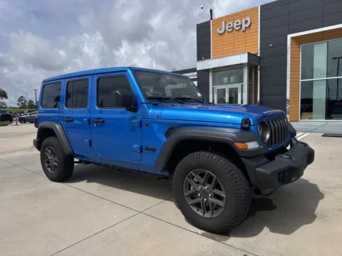Blue 2026 Jeep Wrangler Sport S for sale in Gulfport, MS