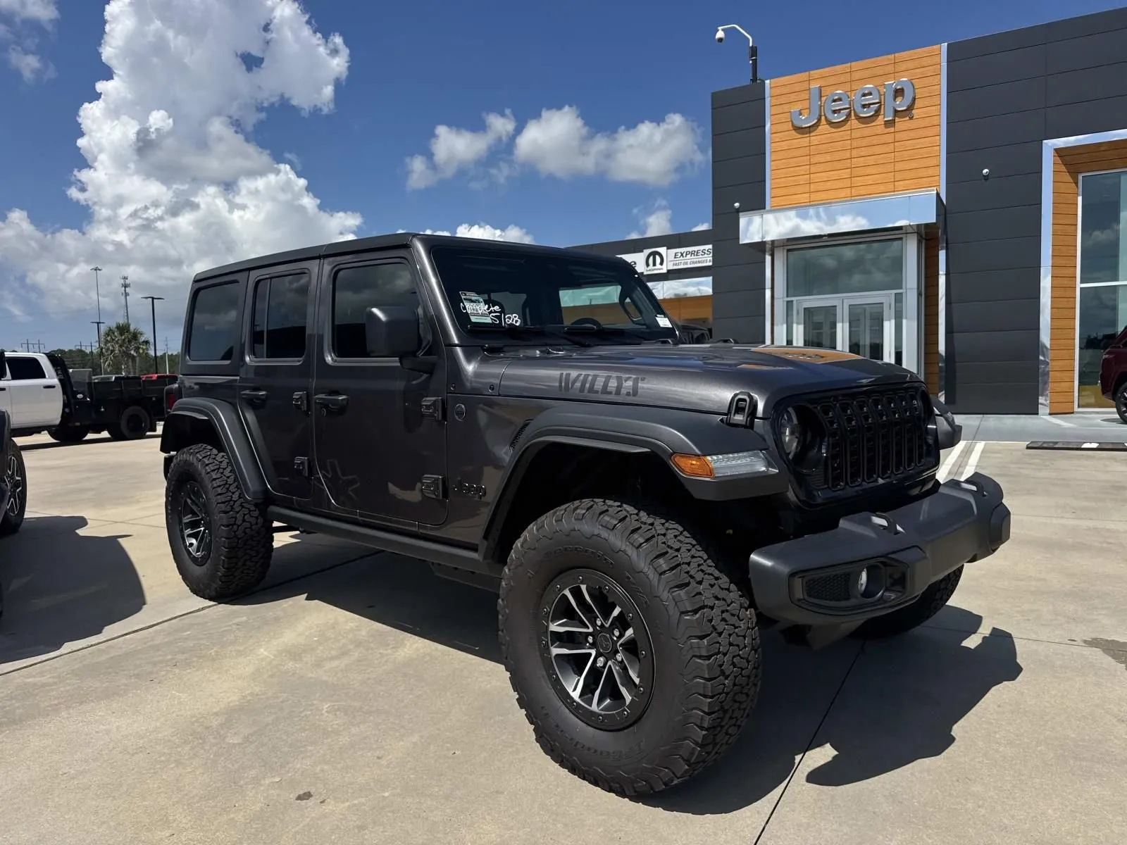 Gray 2026 Jeep Wrangler Willys for sale in Gulfport, MS
