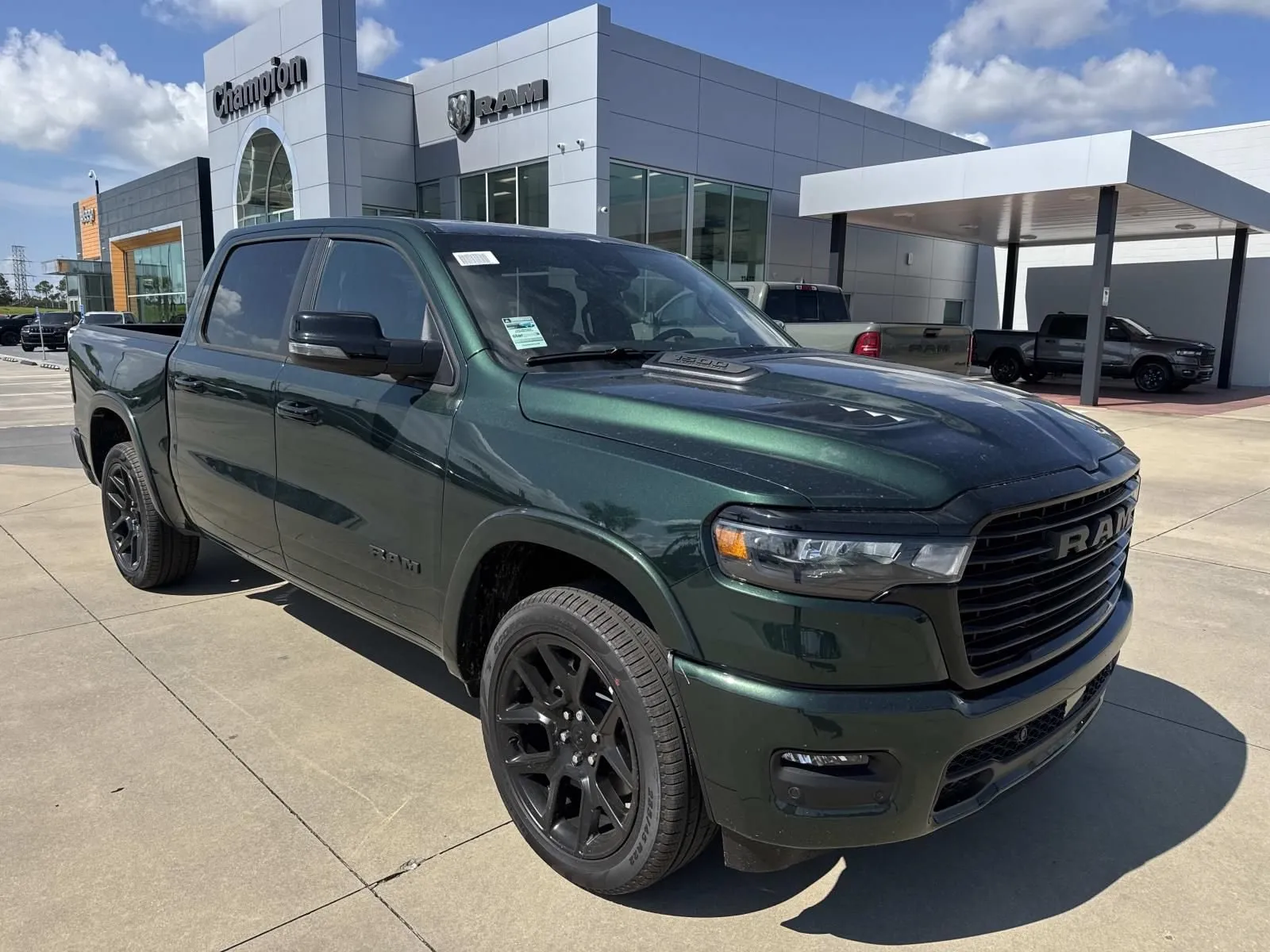 Green 2026 Ram 1500 Laramie for sale in Gulfport, MS