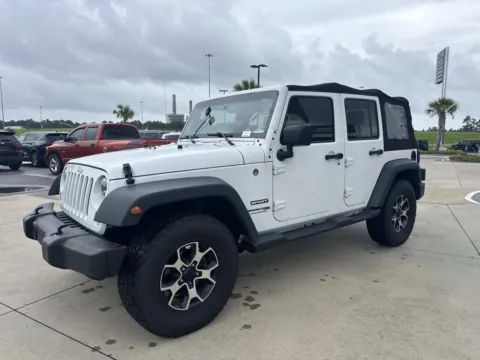 Another view of 2018 Jeep Wrangler JK Unlimited Sport S for sale in Gulfport, MS at Champion Chrysler Dodge Jeep Ram