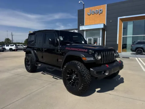Black 2020 Jeep Wrangler Unlimited Rubicon for sale in Gulfport, MS