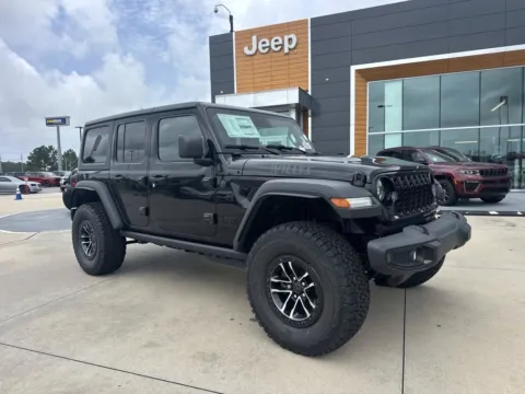 Black 2026 Jeep Wrangler Willys for sale in Gulfport, MS