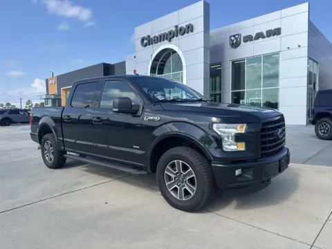 Black 2015 Ford F-150 XLT for sale in Gulfport, MS