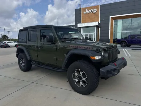 Green 2022 Jeep Wrangler Unlimited Rubicon for sale in Gulfport, MS