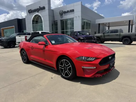 Red 2021 Ford Mustang EcoBoost Premium for sale in Gulfport, MS