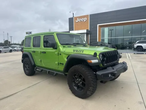 Green 2025 Jeep Wrangler Willys for sale in Gulfport, MS
