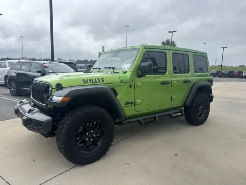 Another view of 2025 Jeep Wrangler Willys for sale in Gulfport, MS at Champion Chrysler Dodge Jeep Ram