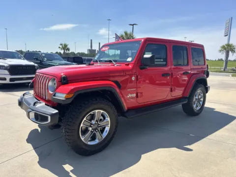 Another view of 2020 Jeep Wrangler Unlimited Sahara for sale in Gulfport, MS at Champion Chrysler Dodge Jeep Ram