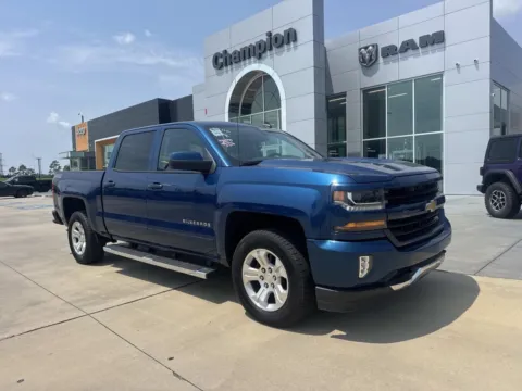 Blue 2017 Chevrolet Silverado 1500 LT for sale in Gulfport, MS