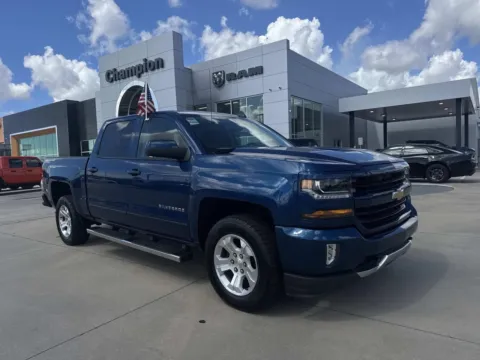 Blue 2017 Chevrolet Silverado 1500 LT for sale in Gulfport, MS