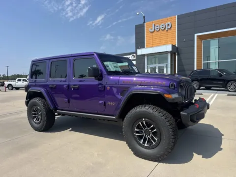 Purple 2026 Jeep Wrangler Rubicon X for sale in Gulfport, MS