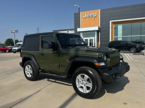 Green 2021 Jeep Wrangler Sport S for sale in Gulfport, MS
