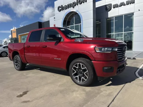 Red 2026 Ram 1500 Laramie for sale in Gulfport, MS