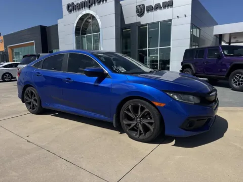Blue 2020 Honda Civic Sedan Sport for sale in Gulfport, MS