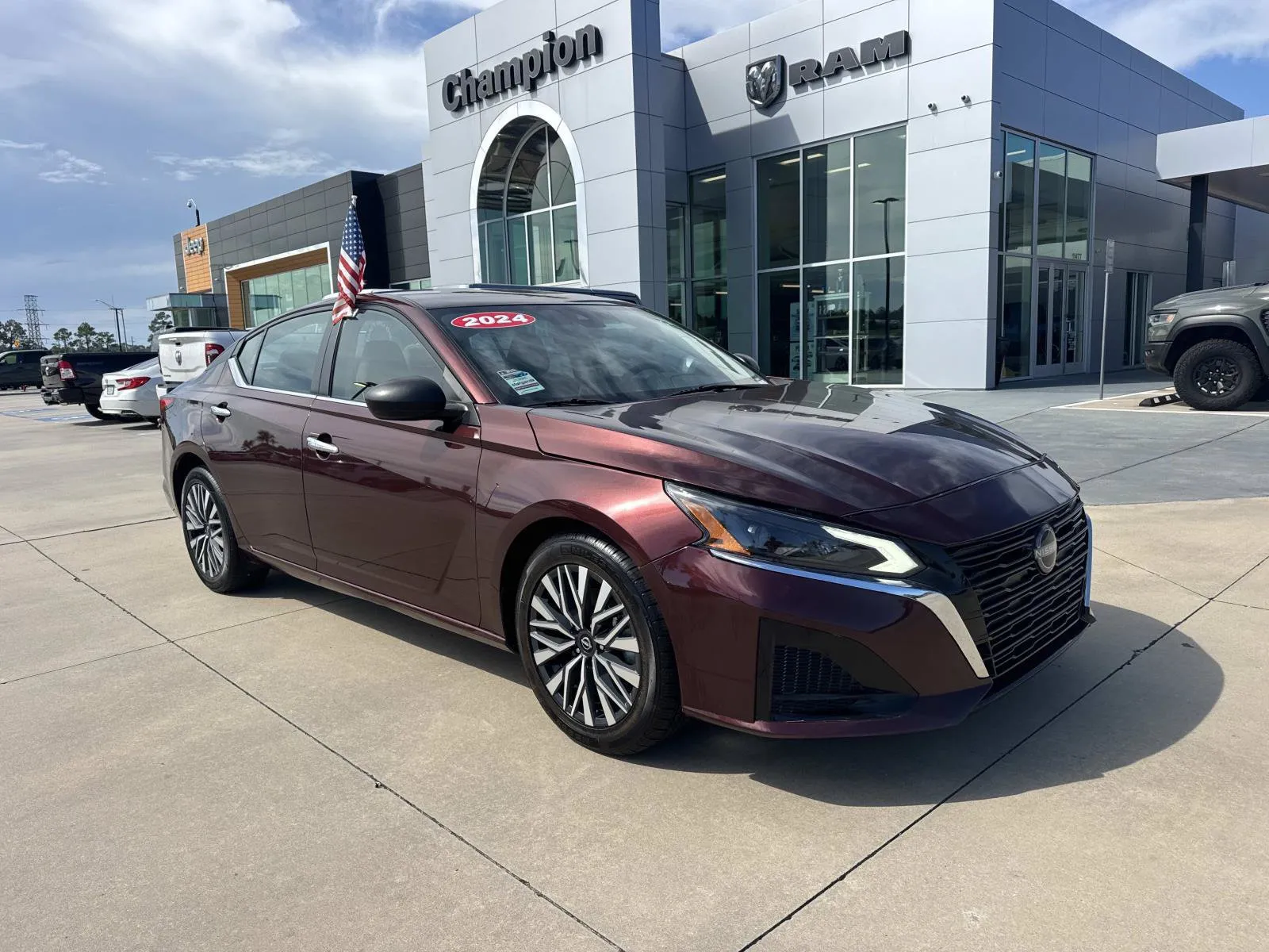 Red 2024 Nissan Altima 2.5 SV for sale in Gulfport, MS