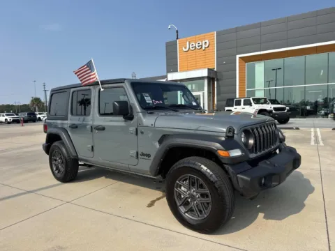 Gray 2024 Jeep Wrangler Sport S for sale in Gulfport, MS