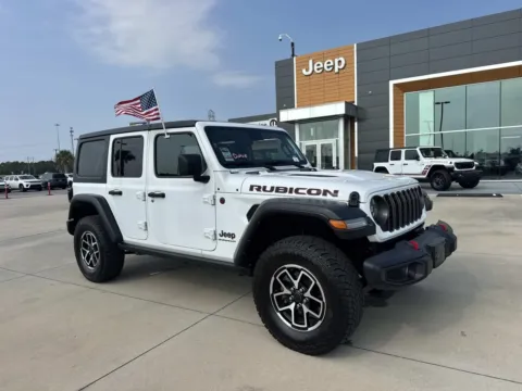 White 2024 Jeep Wrangler Rubicon for sale in Gulfport, MS